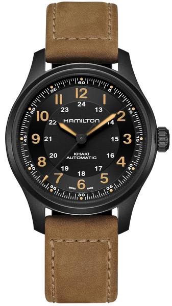 HAMILTON - Khaki Field Titanium Auto 42mm | H70665533 – TimeScape