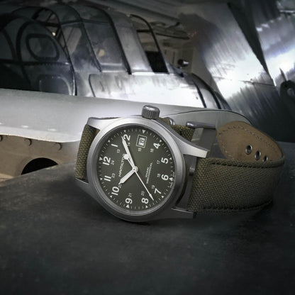 HAMILTON - Khaki Field Mechanical 38 | H69439363