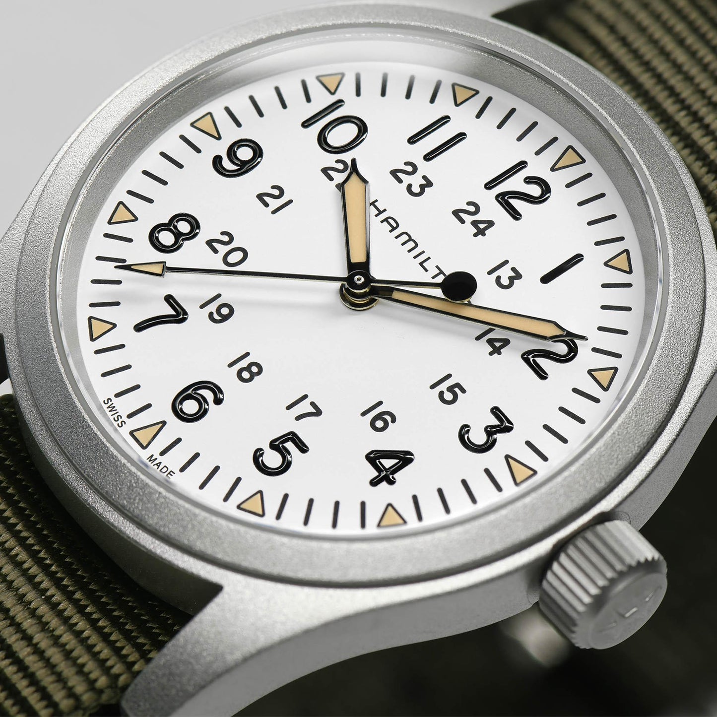 HAMILTON - Khaki Field Mechanical 38 | H69439411