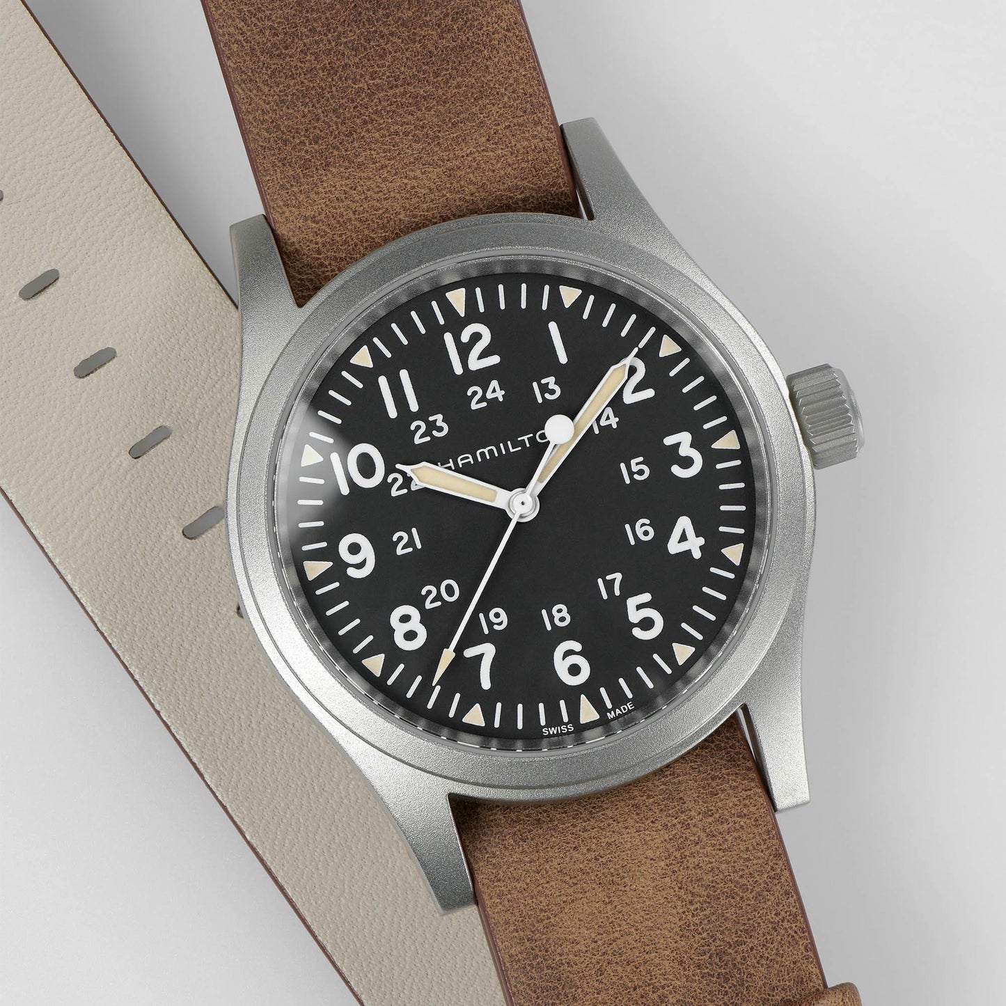 HAMILTON - Khaki Field Mechanical 38 | H69439531
