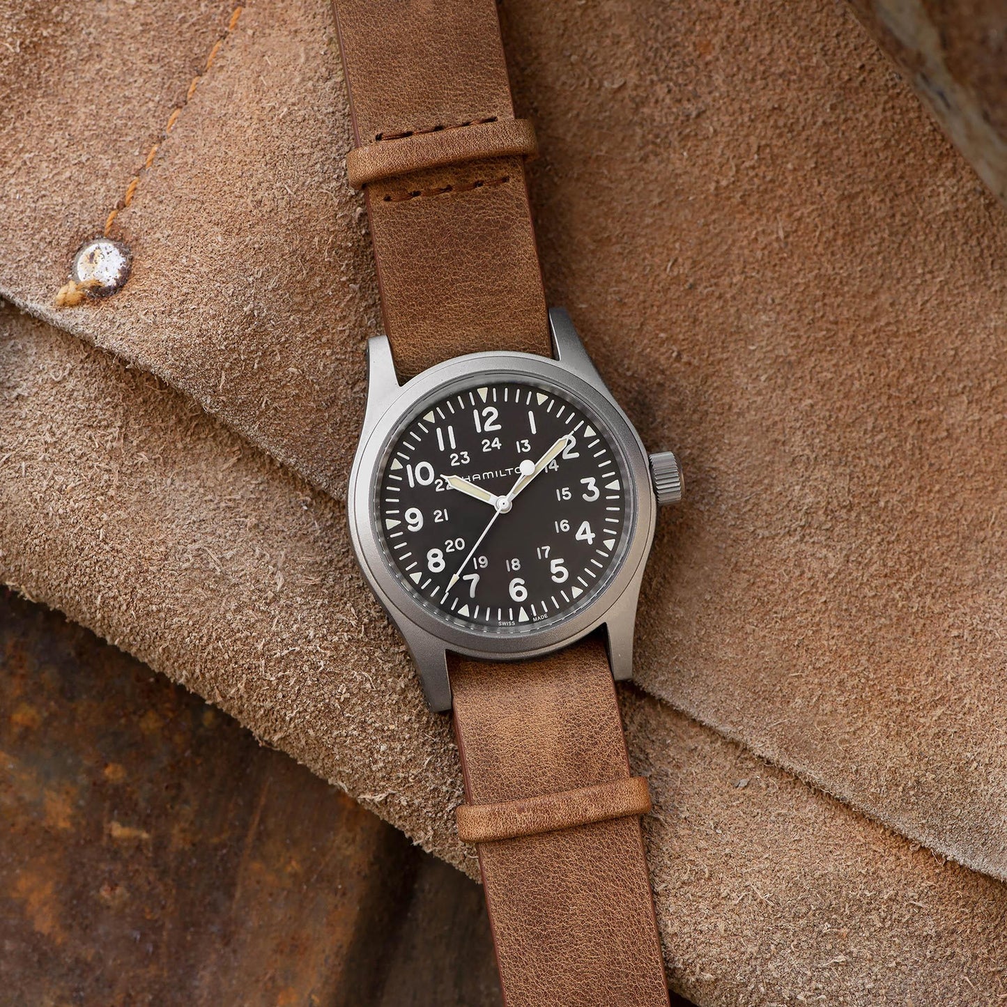 HAMILTON - Khaki Field Mechanical 38 | H69439531