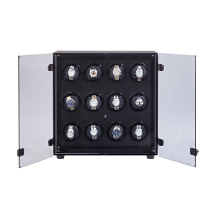 ORBITA - Milano 12 Watch Winder | Carbon Fiber