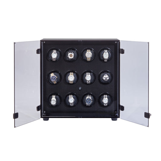 ORBITA - Milano 12 Watch Winder | Carbon Fiber