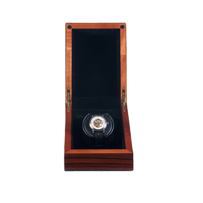 Orbita - Sparta 1 Deluxe Single Watch Winder | Teakwood