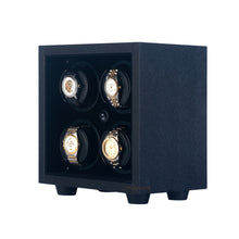 ORBITA - InSafe 4 Watch Winder | Black leatherette