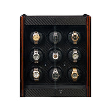 Orbita - Avanti 9 Watch Winder | Macassar/Carbon