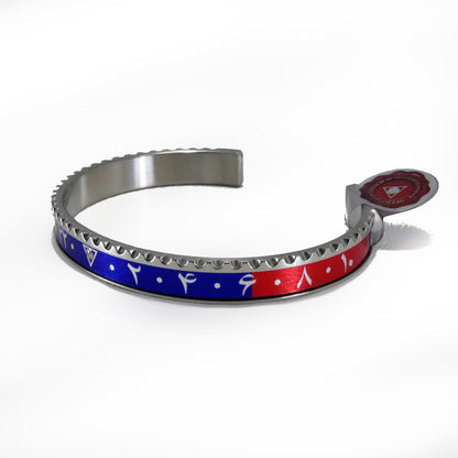 Speedometer Official - Arabian Bangle | Steel Dual Time