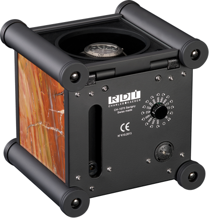 RDI Charles Kaeser - Mémoire Luxury Watch Winder | Bois Pétrifié