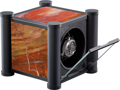 RDI Charles Kaeser - Mémoire Luxury Watch Winder | Bois Pétrifié