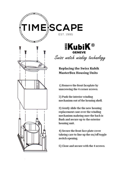 Swiss Kubik - Masterbox Shell - Single Leather