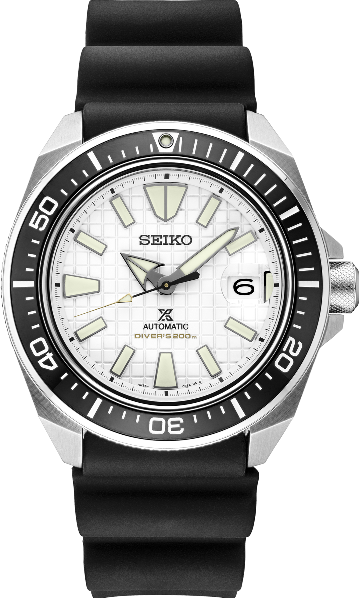 Seiko men's prospex stainless automatic 2024 diver watch