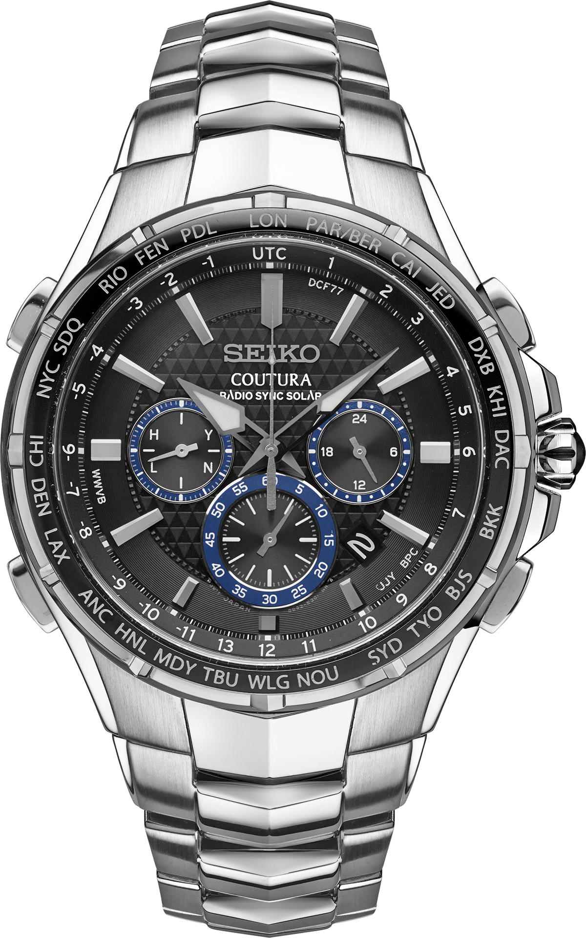 Seiko - Coutura Radio-Sync Solar | SSG009 – TimeScape