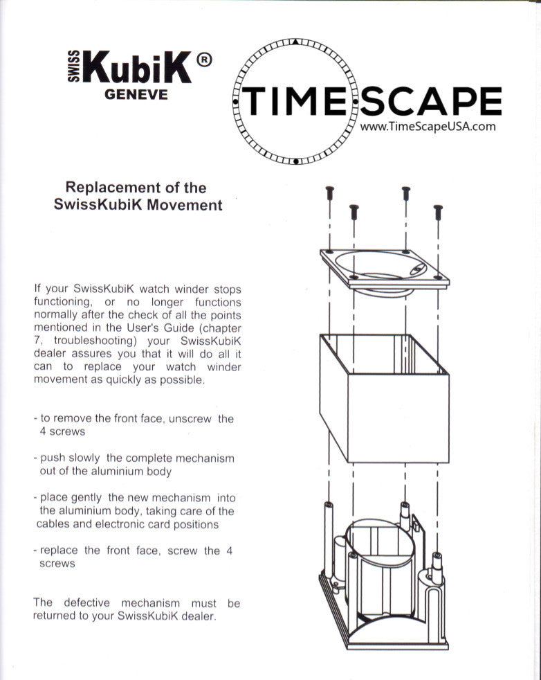 Swiss Kubik - Masterbox Shell - Single Specialty Leather
