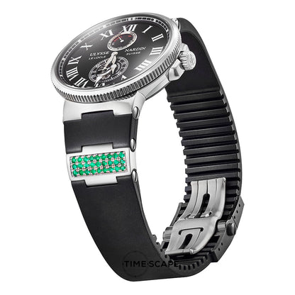 Emerald & Sterling Silver | Watch Strap Insert