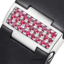 Ruby & Sterling Silver | Watch Strap Insert