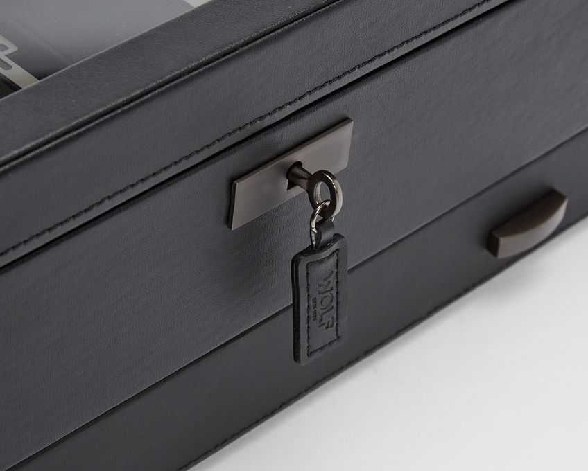 Wolf - Axis 10-Unit Watch Box w Storage | 488203