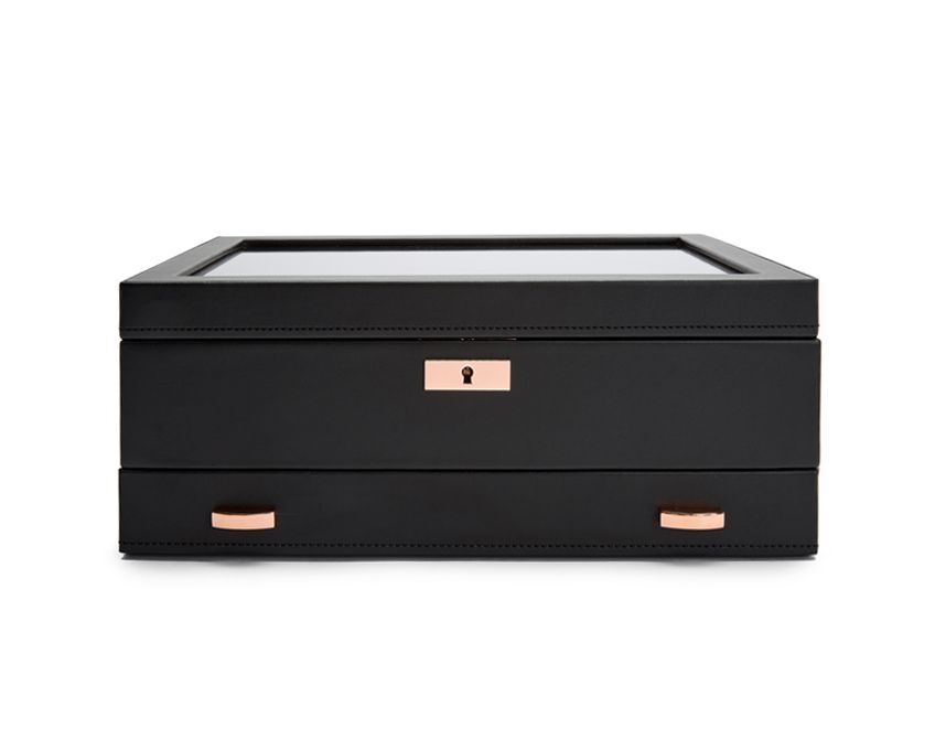 Wolf - Axis 10-Unit Watch Box w Storage | 488216