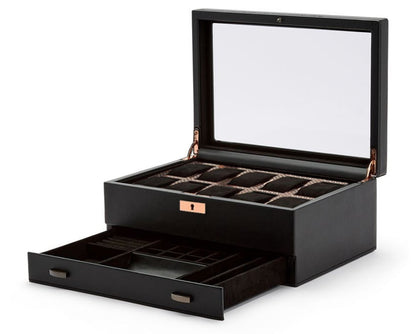 Wolf - Axis 10-Unit Watch Box w Storage | 488216