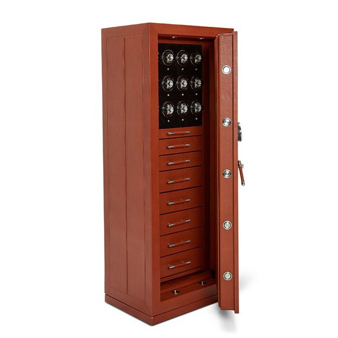 Wolf - Churchill 12-Unit Watch Winder Safe | 481227