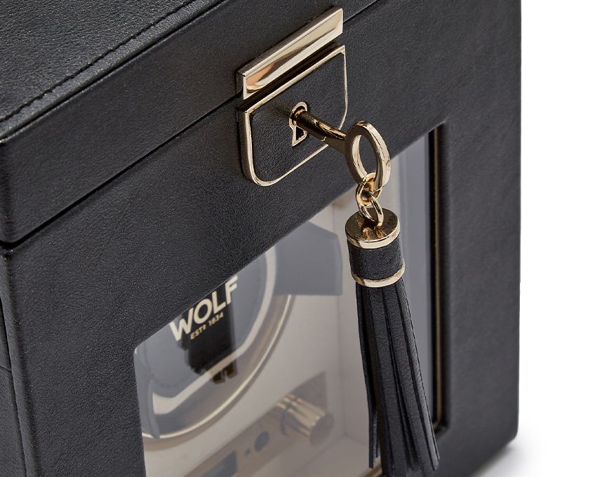 Wolf - Palermo Single Watch Winder w storage | 213702