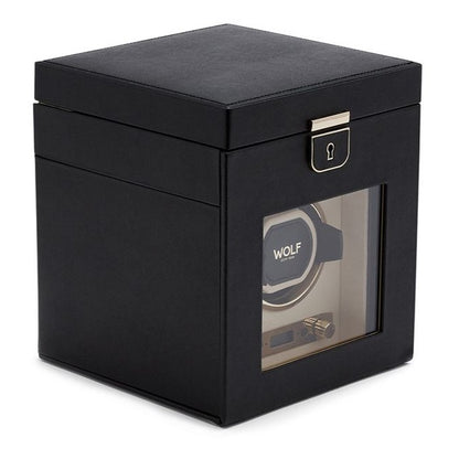 Wolf - Palermo Single Watch Winder w storage | 213702