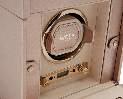 Wolf - Palermo Single Watch Winder w storage | 213716