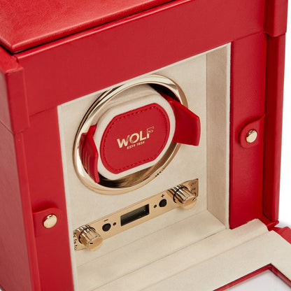Wolf - Palermo Single Watch Winder w storage | 213772
