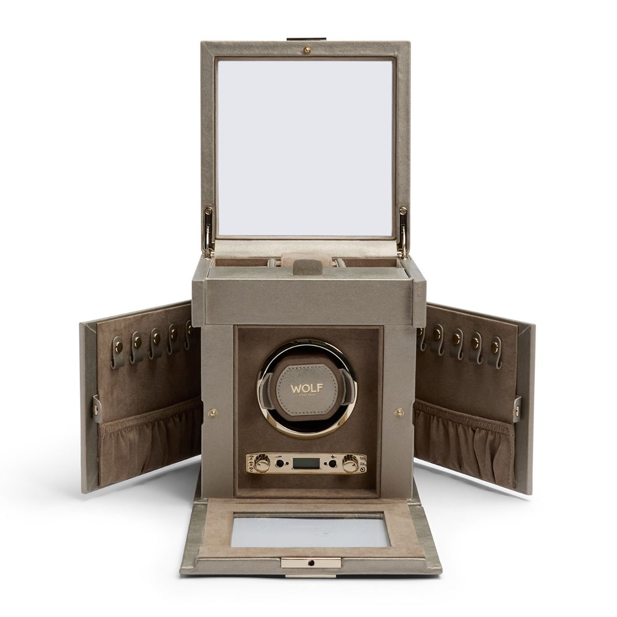 Wolf - Palermo Single Watch Winder w storage | 213778