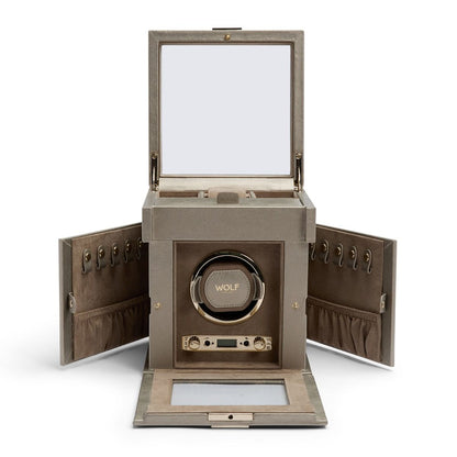 Wolf - Palermo Single Watch Winder w storage | 213778