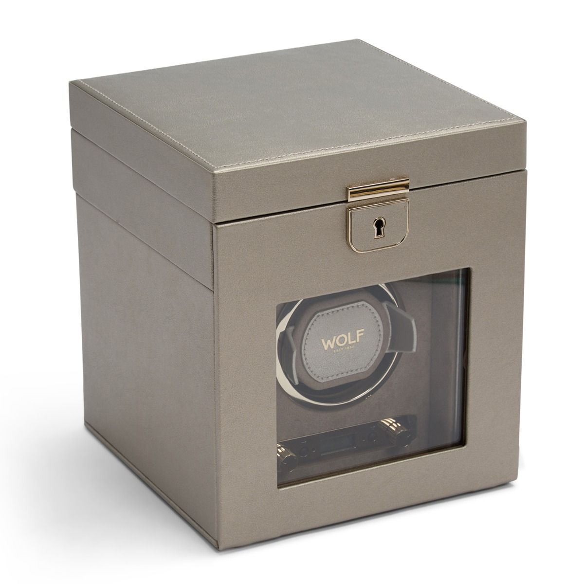 Wolf - Palermo Single Watch Winder w storage | 213778