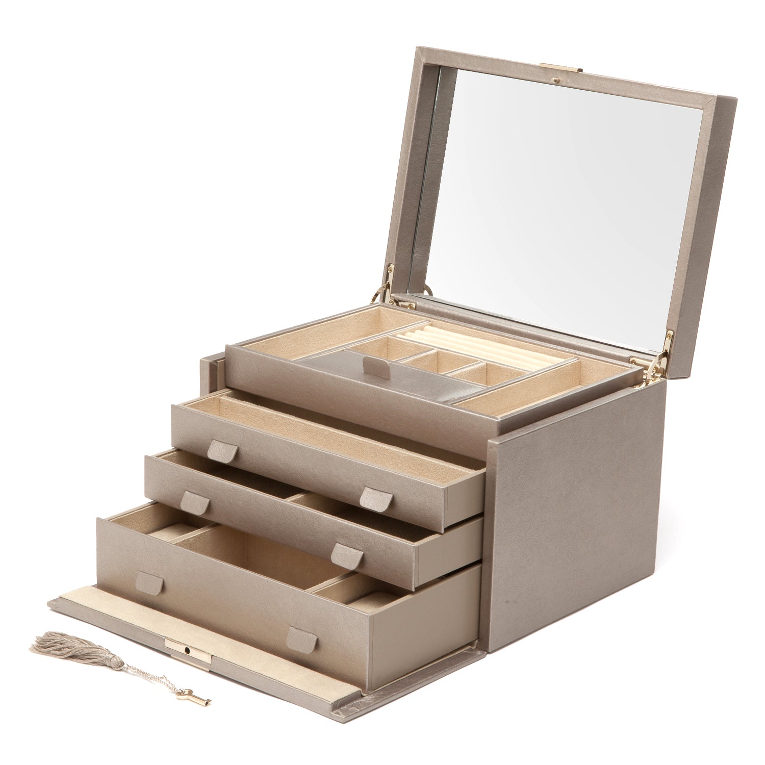 Wolf - Palermo Large Jewelry Box | 213016