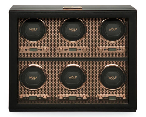 Wolf - Axis 6-Unit Watch Winder | 469616