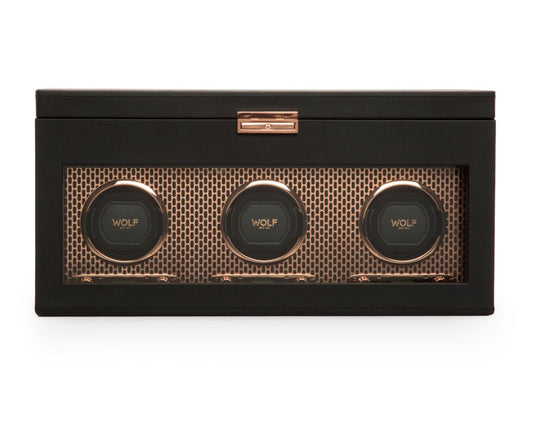 Wolf - Axis Triple Watch Winder w storage | 469416