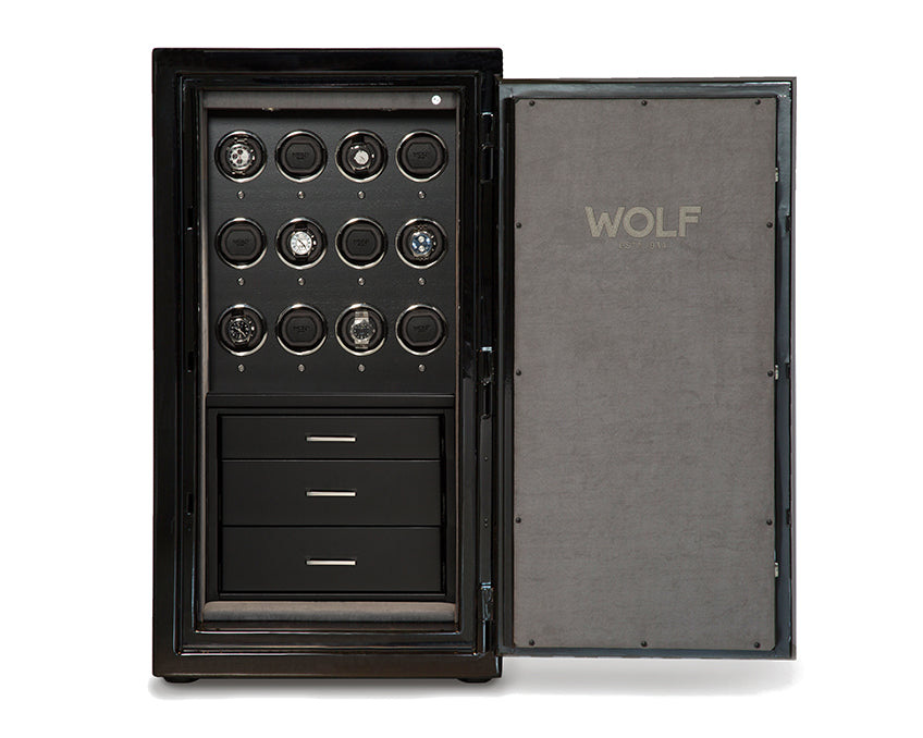 Wolf - Atlas 12-Unit Watch Winder Safe