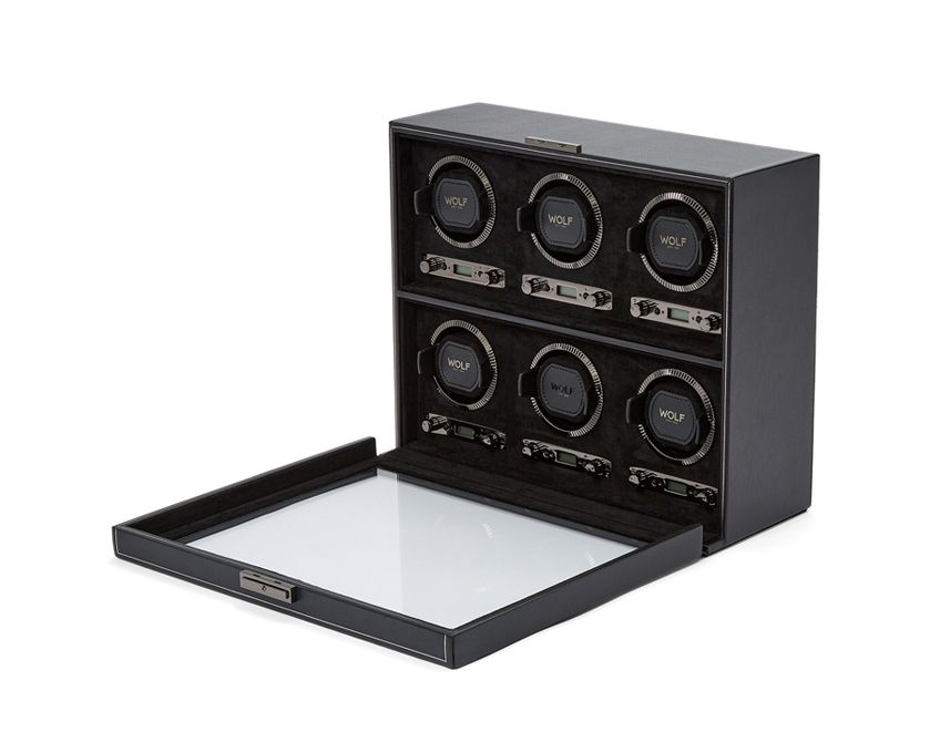 Wolf - British Racing 6-Unit Watch Winder | 792402