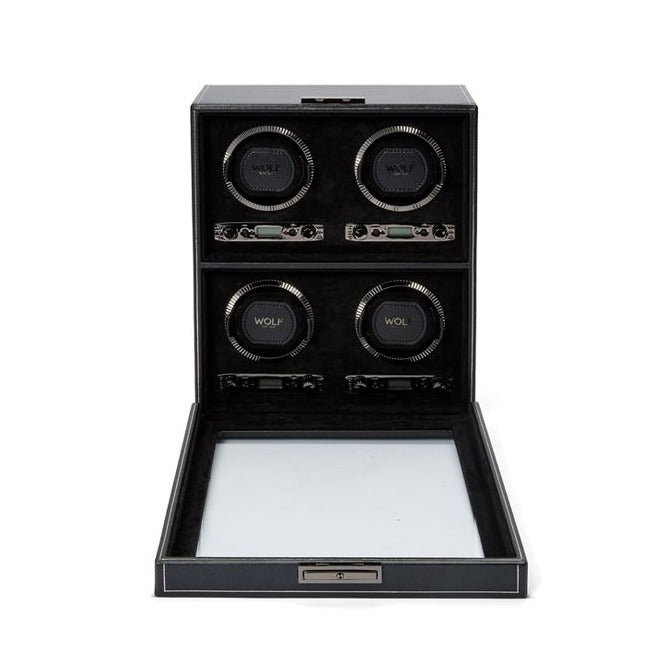 Wolf - British Racing 4-Unit Watch Winder |  793002