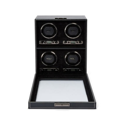 Wolf - British Racing 4-Unit Watch Winder |  793002