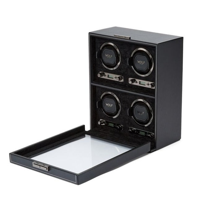 Wolf - British Racing 4-Unit Watch Winder |  793002