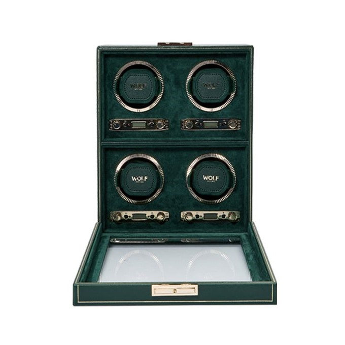 Wolf - British Racing 4-Unit Watch Winder |  793041