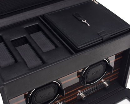 Wolf - Roadster Double Watch Winder w Storage | 457256