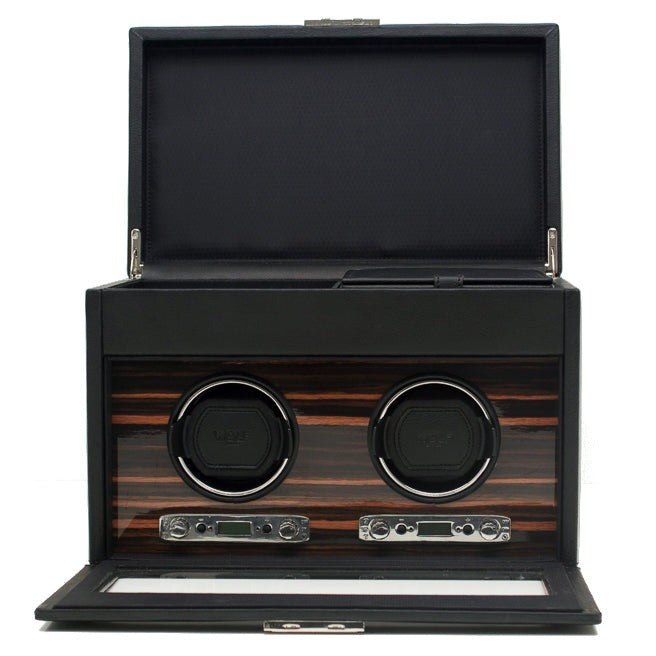 Wolf - Roadster Double Watch Winder w Storage | 457256