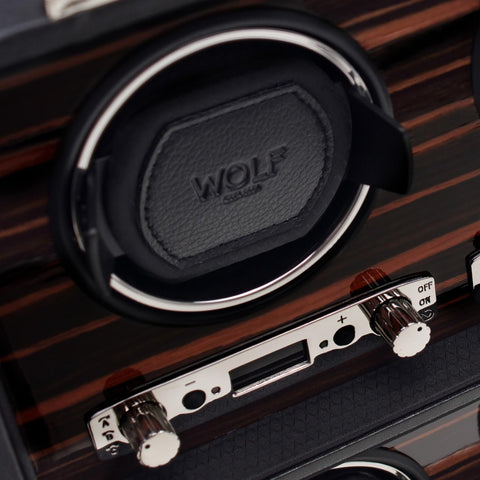 Wolf - Roadster Double Watch Winder w Storage | 457256