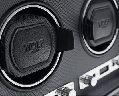 Wolf - Classic Triple Watch Winder w Storage | 456302