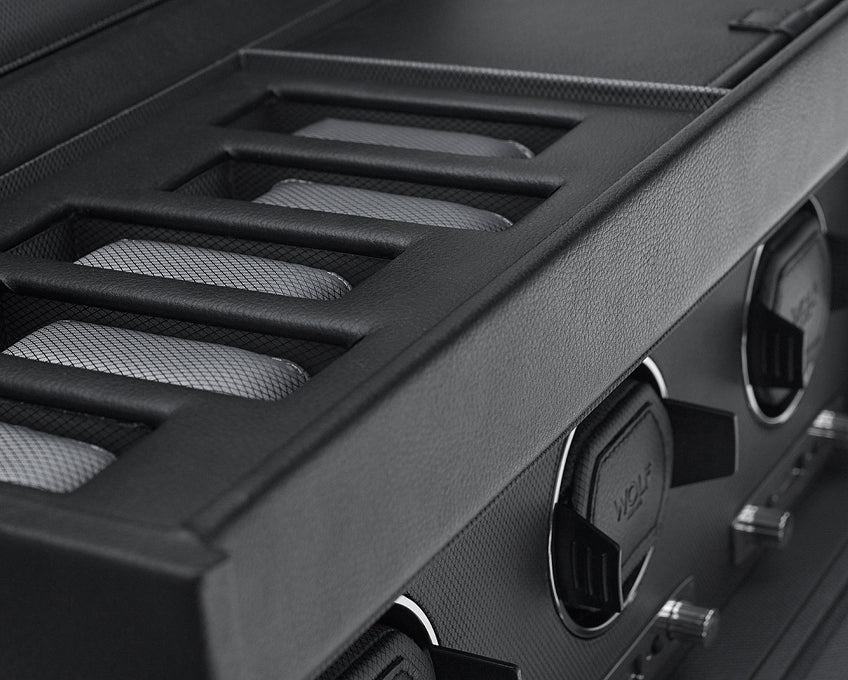 Wolf - Classic Triple Watch Winder w Storage | 456302